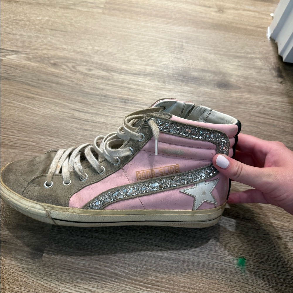 Golden Goose Pink High Tops Size 39